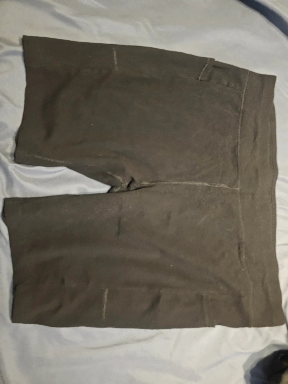 Terra & Sky Black Athletic Bike Shorts